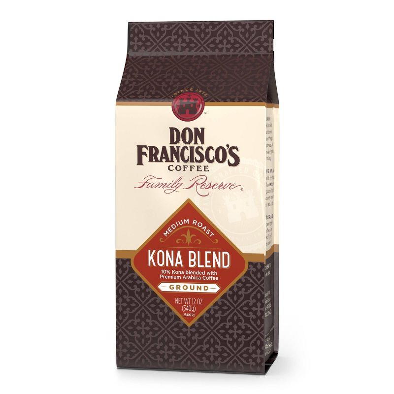 Don Francisco's Family Reserve Kona Blend Medium Roast Ground Coffee - 12oz