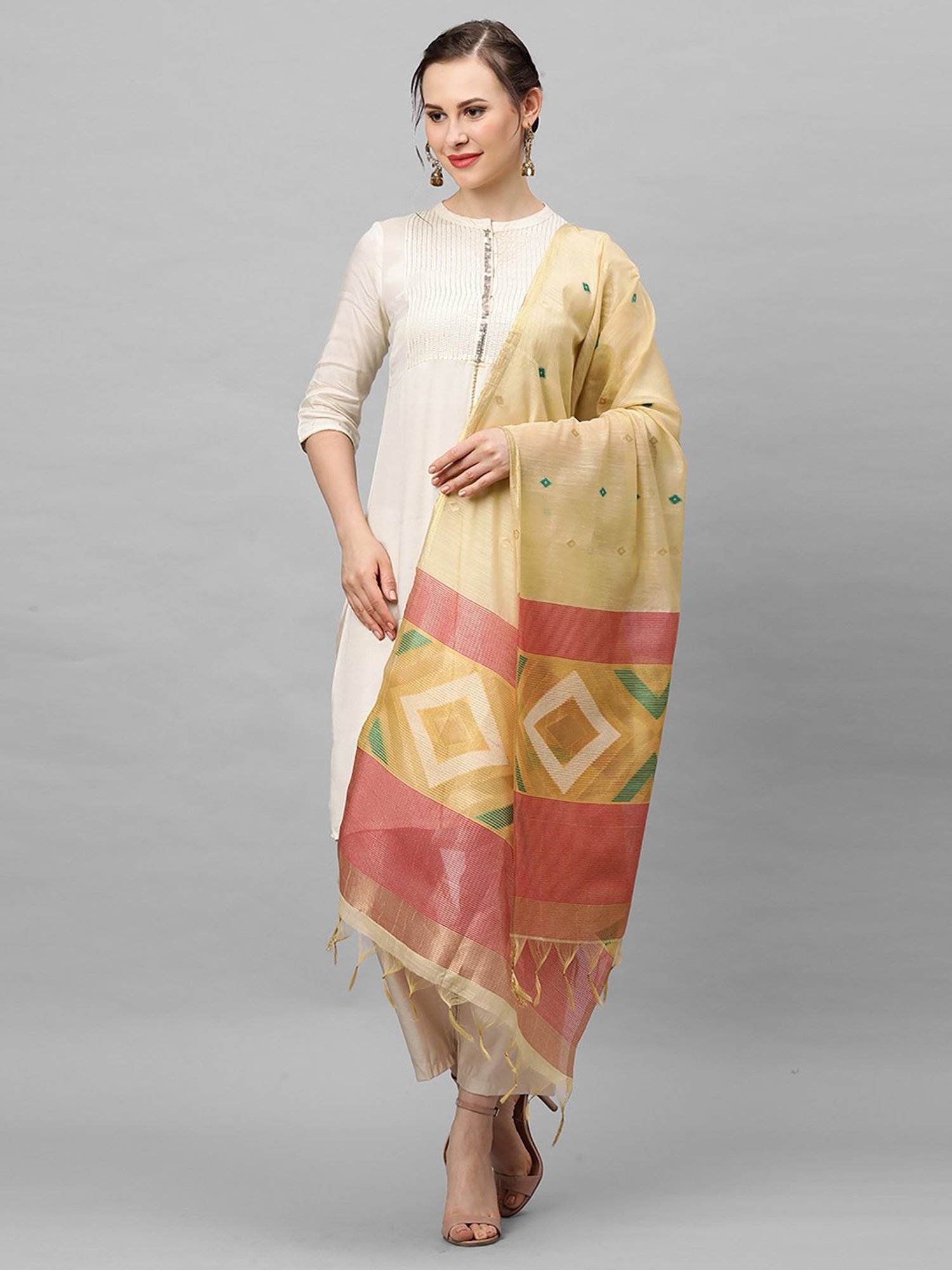 Indo Era Multicolor Dupatta