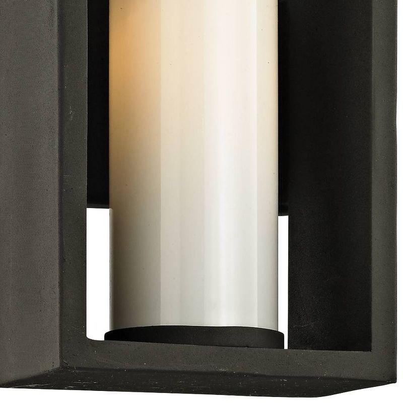 Troy Mondrian 12" High Textured Bronze Outdoor Wall Light