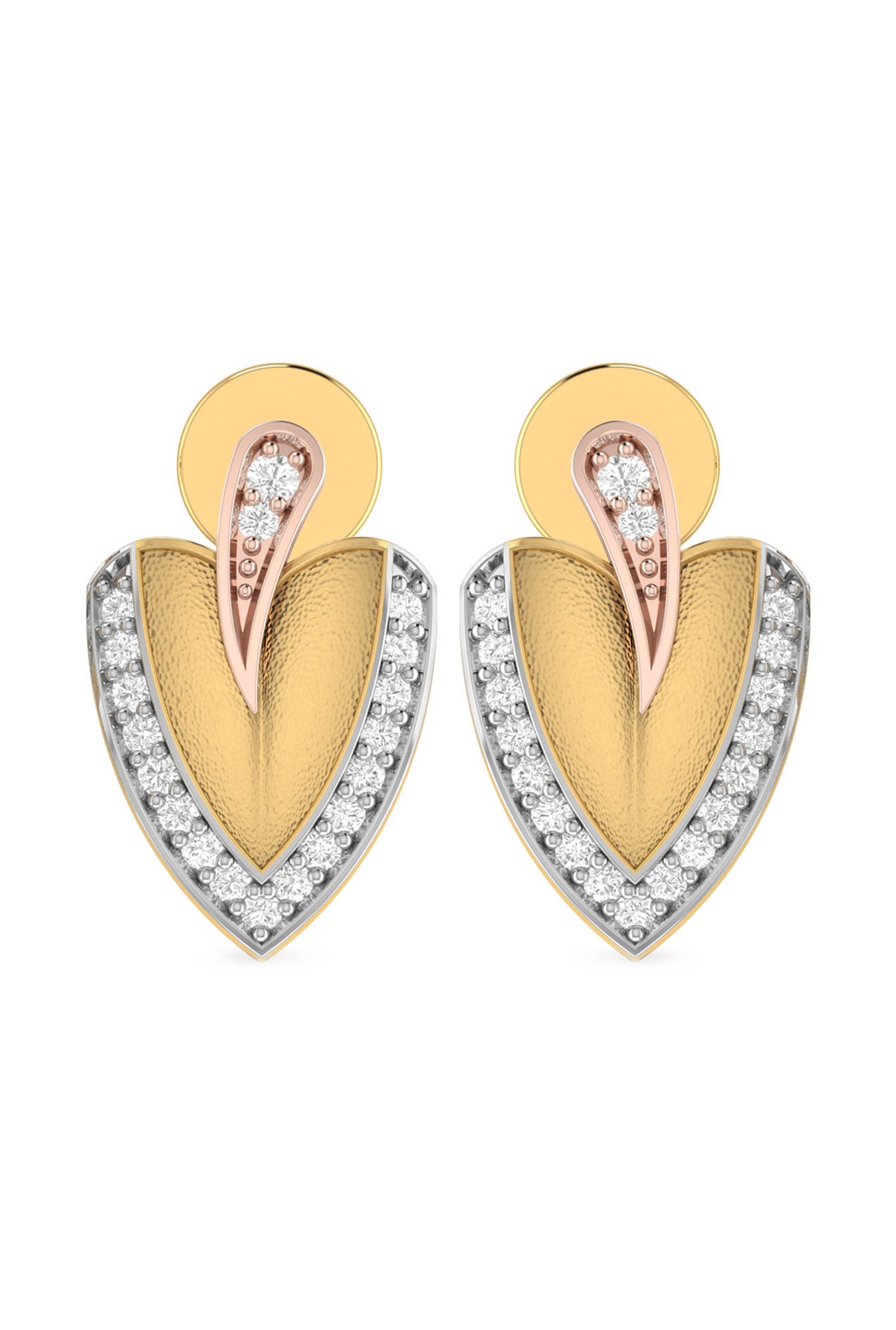 PC Jeweller Flannagan 22 kt Gold Earrings