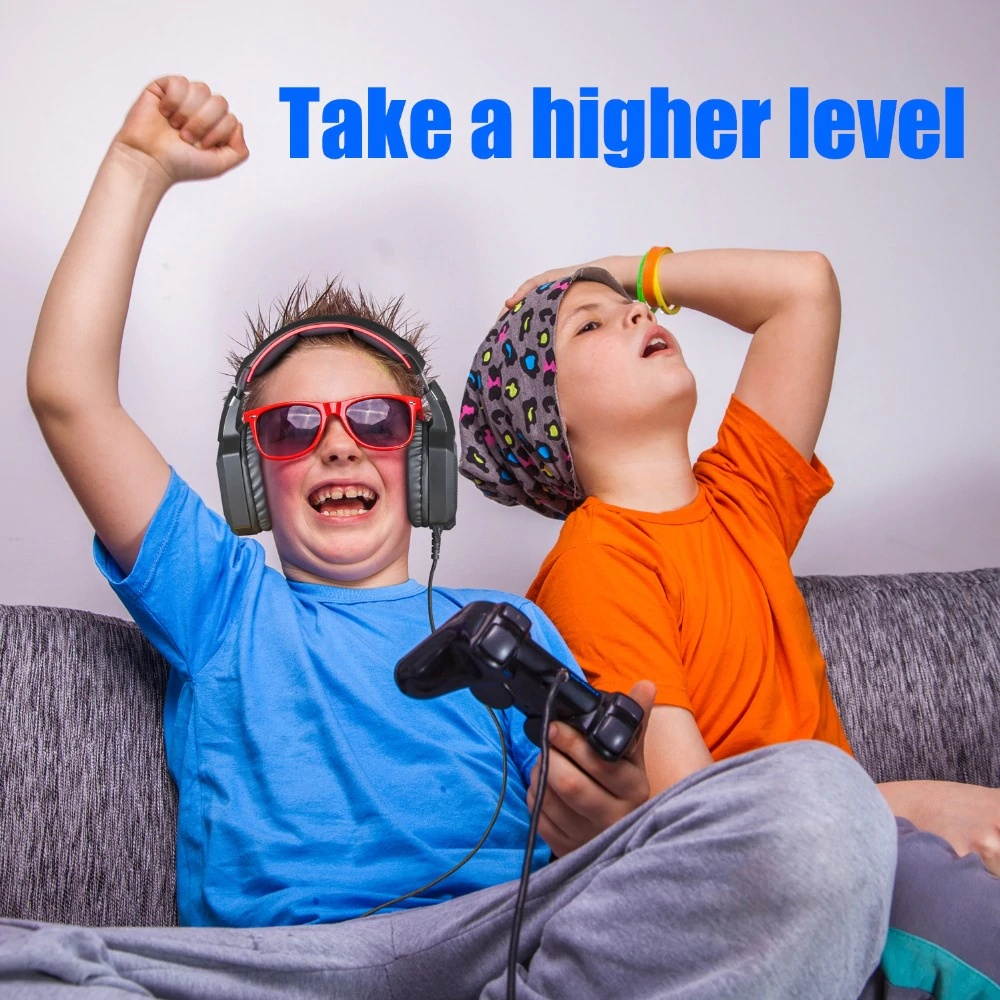 ONIKUMA K8 PS4 Headset Camouflage casque Wired PC Gamer Stereo Gaming Headphones with Microphone LED Lights for XBox One/Laptop