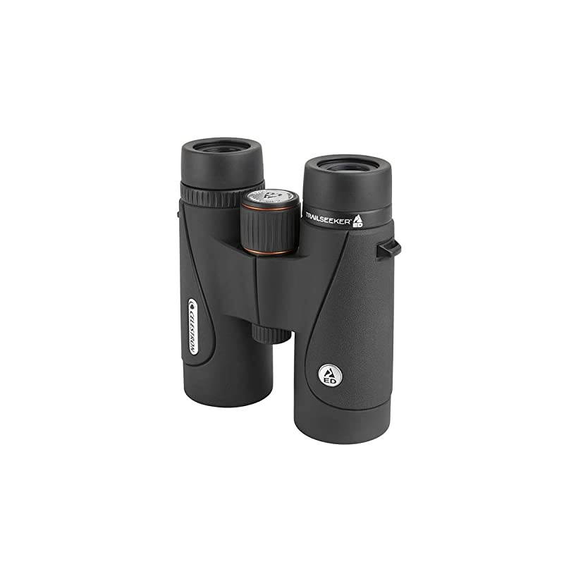 TrailSeeker ED 8x42 Binoculars &ndash; Compact ED Binocular for Birdwatching and Outdoor Activities &ndash; Binocular with ED Objective Lenses &ndash; Fully Broadband Multi-coated Optics &ndash; BaK4 Roof Prism