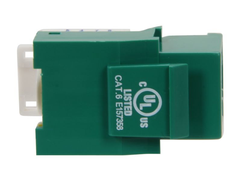 Micro Connectors CAT5 RJ45 Coupler F-F Straight