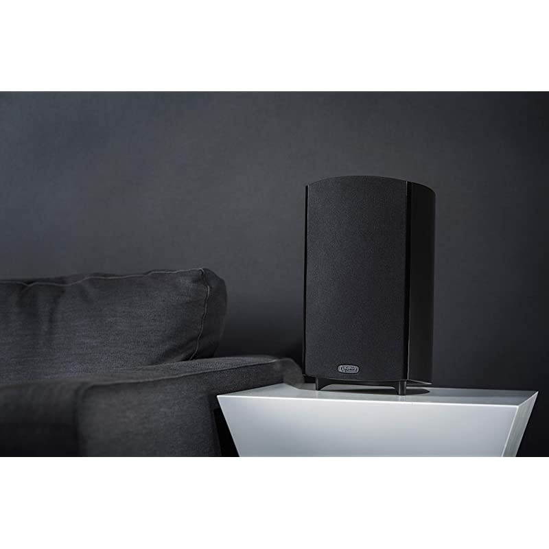 ProMonitor 1000 - 2-Way Satellite or Bookshelf Speaker for Home Theater System | On Par with Any Large Speaker (Single, Black)