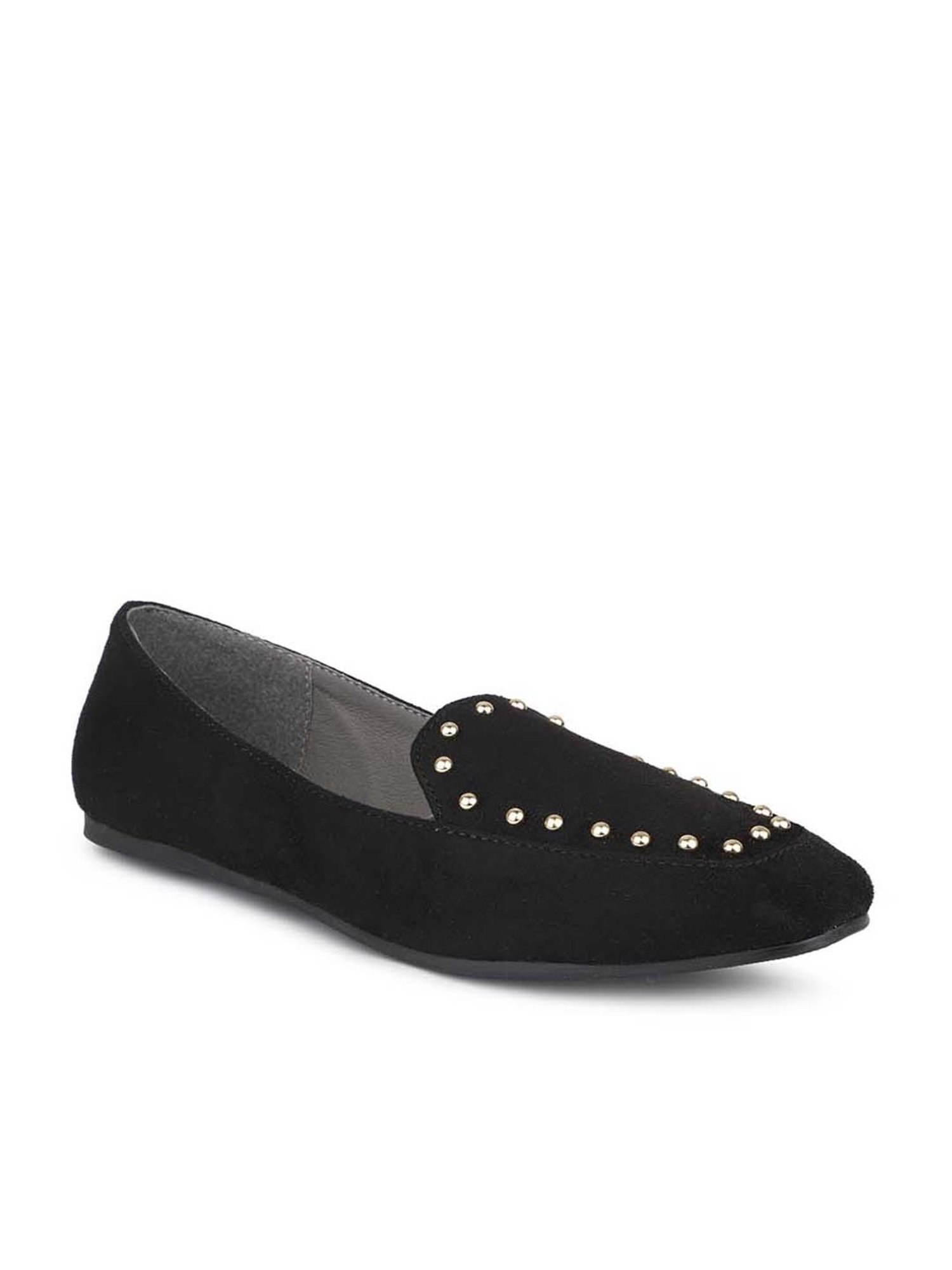 Design Crew Women's Black Casual Loafers