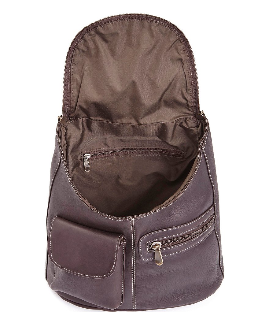 ROYCE New York Leather Luxury Tablet/iPad Backpack