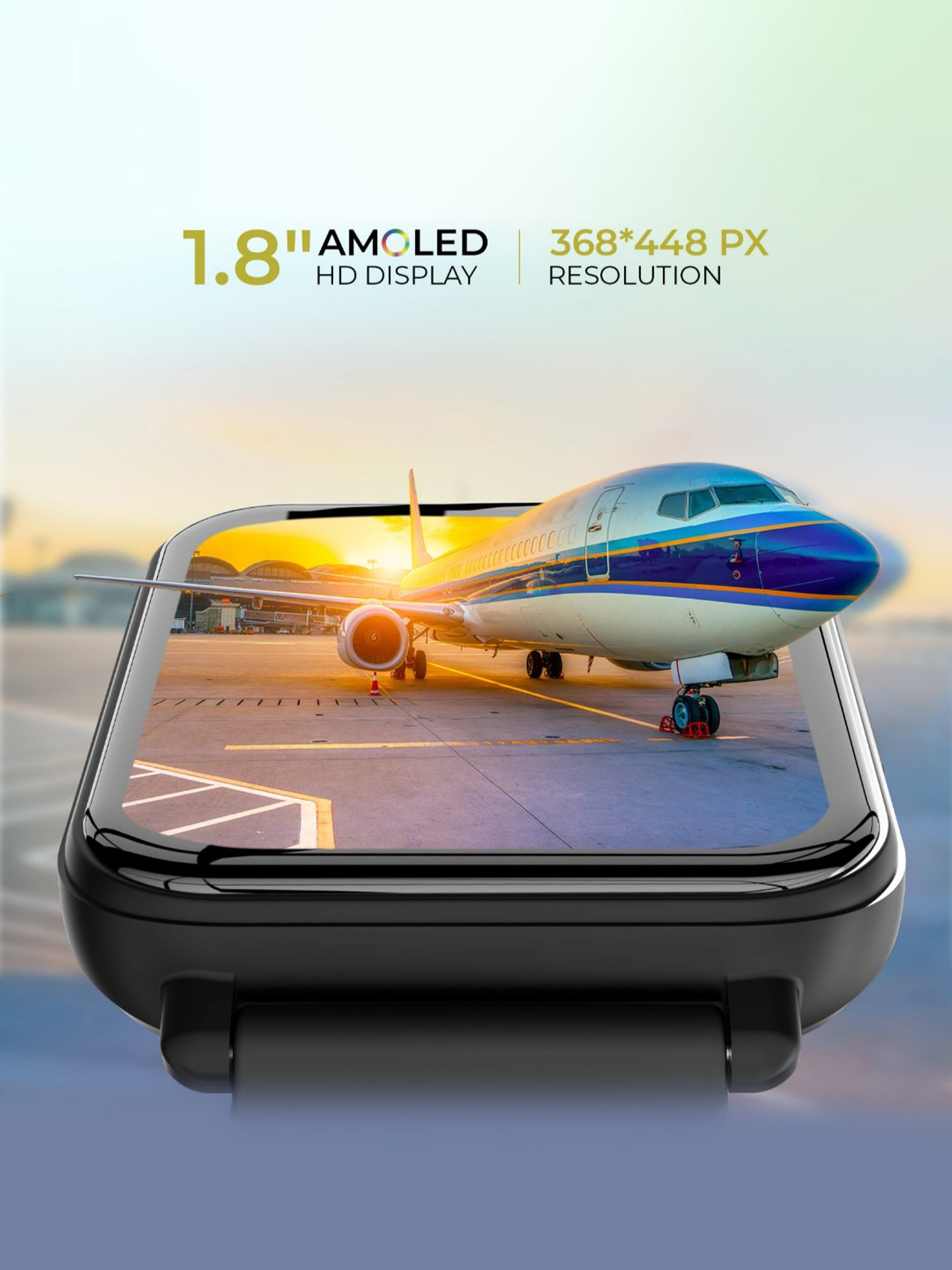 I Kall W1 Smartwatch (Black)