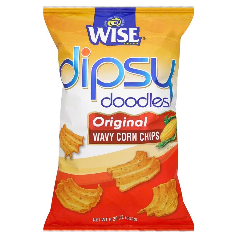 Wise Original Dipsy Doodles Wavy Corn Chips - 9.25oz