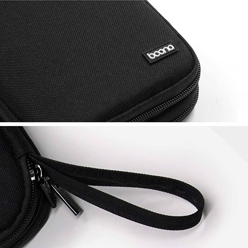 Organizer Travel Universal Cable Organizer s Accessories Cases for Cable Double LayerBlackS