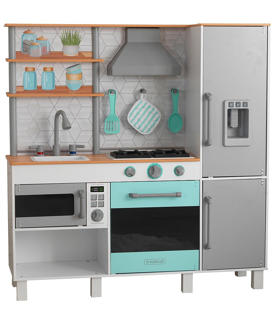 Kidkraft Gourmet Chef Play Kitchen with EZ Kraft Assembly