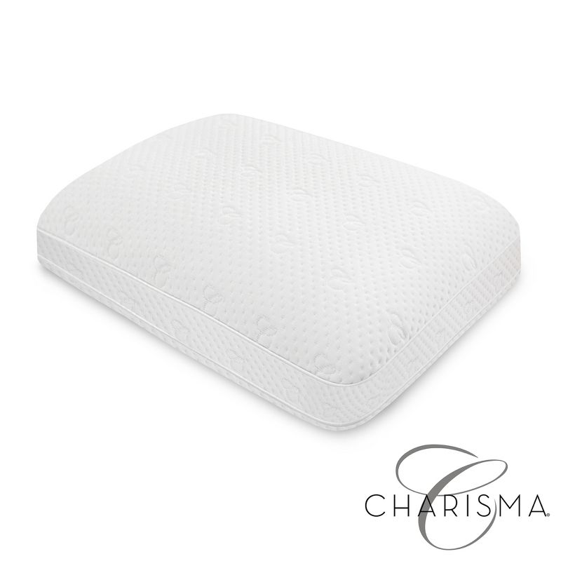 Charisma Luxury Gusseted Gel-Infused Oversized Memory Foam Pillow