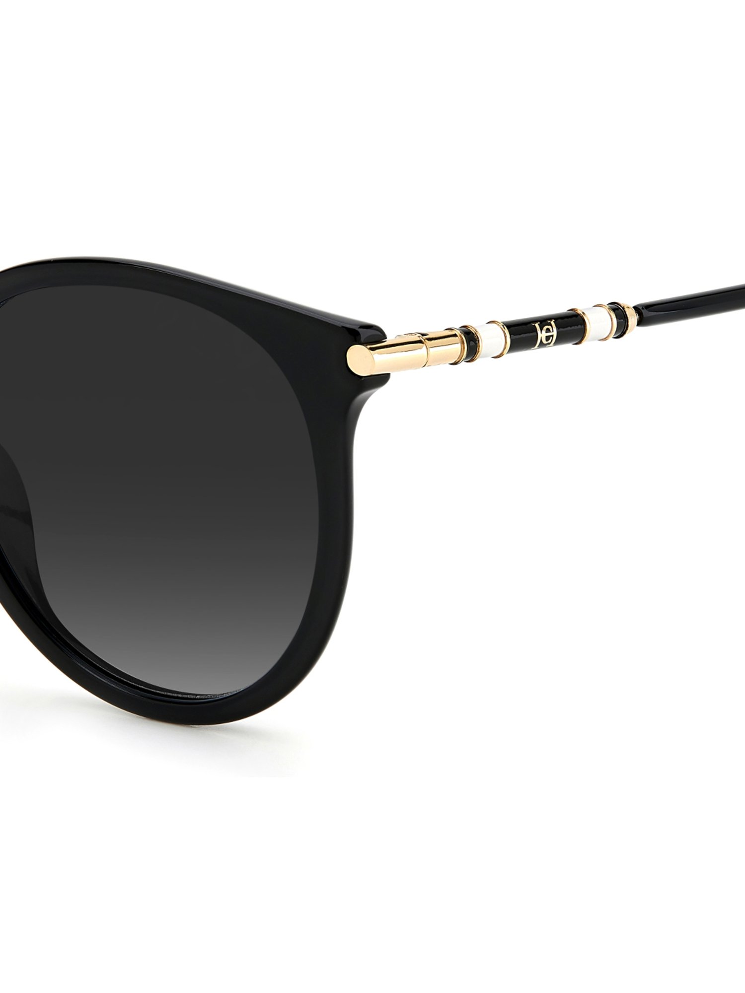 CAROLINA HERRERA 205081807559O Grey Oval Sunglasses