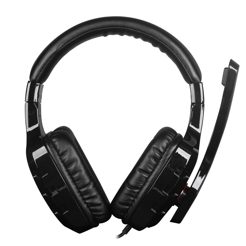 PC headset with microphone earphones fashion laptop gaming belt Game Headphones High-Definition microphones