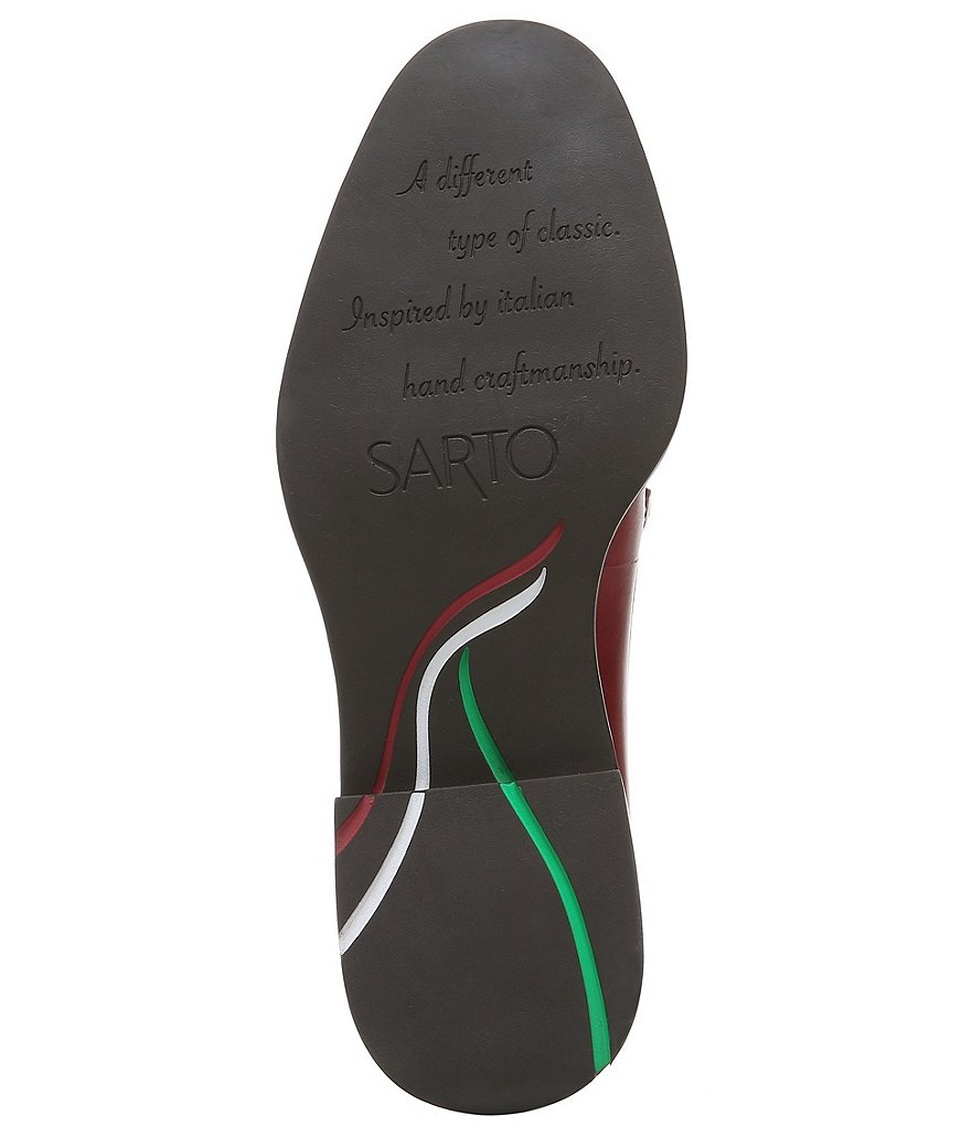 Sarto by Franco Sarto Eda Leather Bit Buckle Loafers