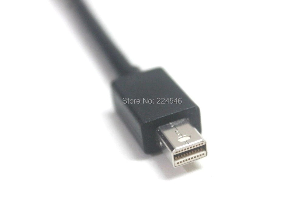 Mini DisplayPort to VGA Video Cable for for ThinkPad X1 Carbon Projector/Monitor/TV
