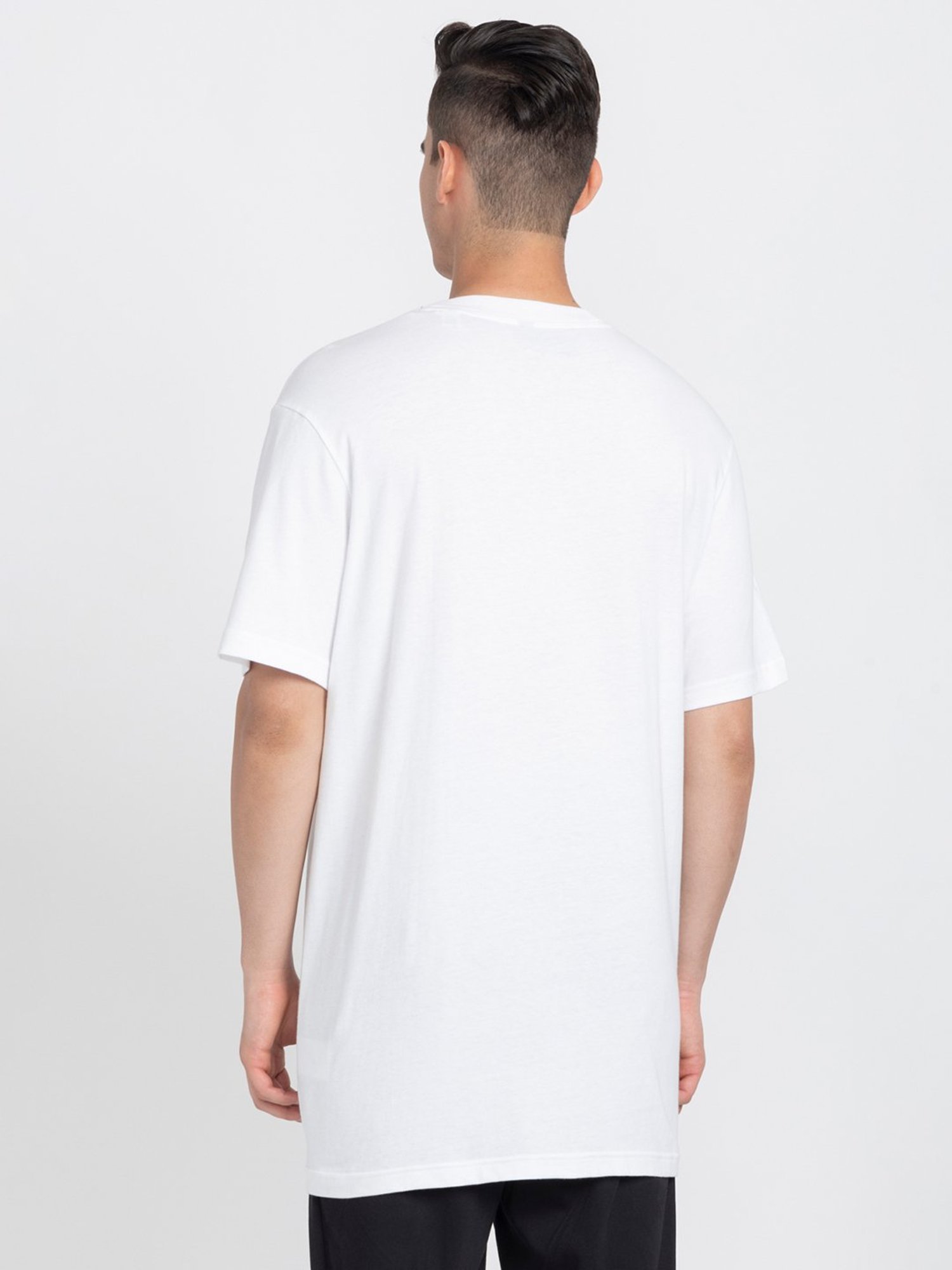 adidas White Loose Fit Future Icons Cotton Crew T-Shirt