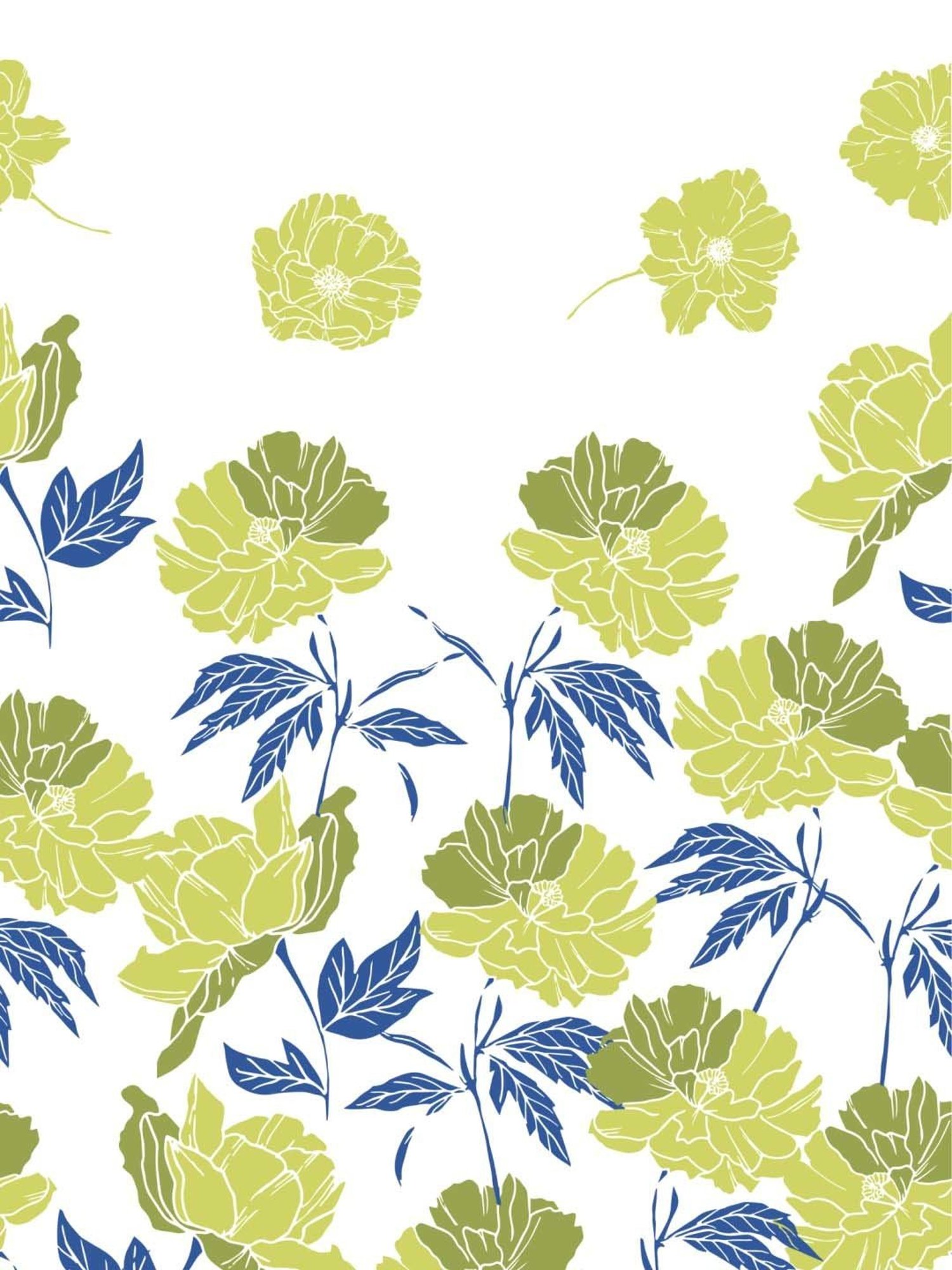 Dreamscape White & Green Cotton 140 TC Double  Bedsheet with 2 Pillow Covers