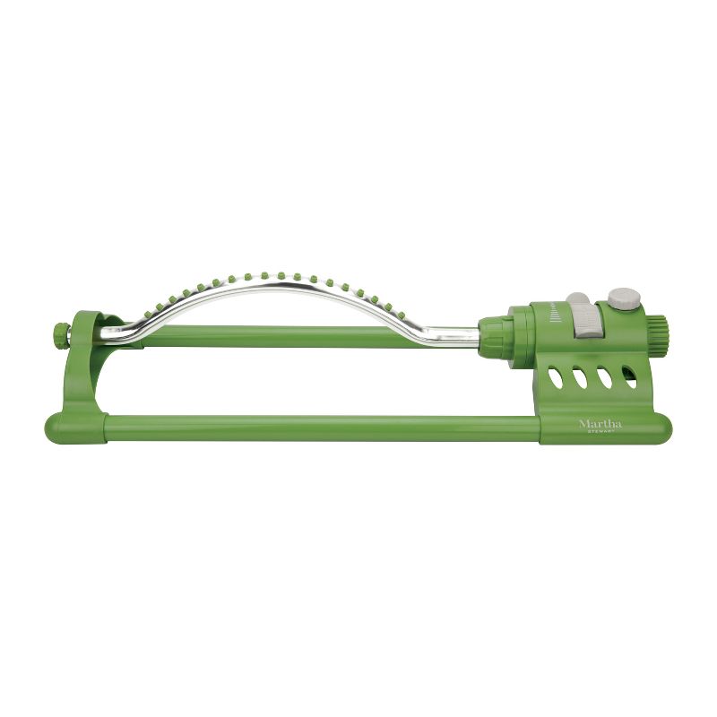 Martha Stewart MTS-OSPR18M Oscillating Sprinkler | 4295 sq ft Max Coverage | 18 Precision Nozzles