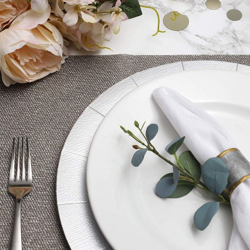 Saro Lifestyle Marble Charger (set of 4 pcs)