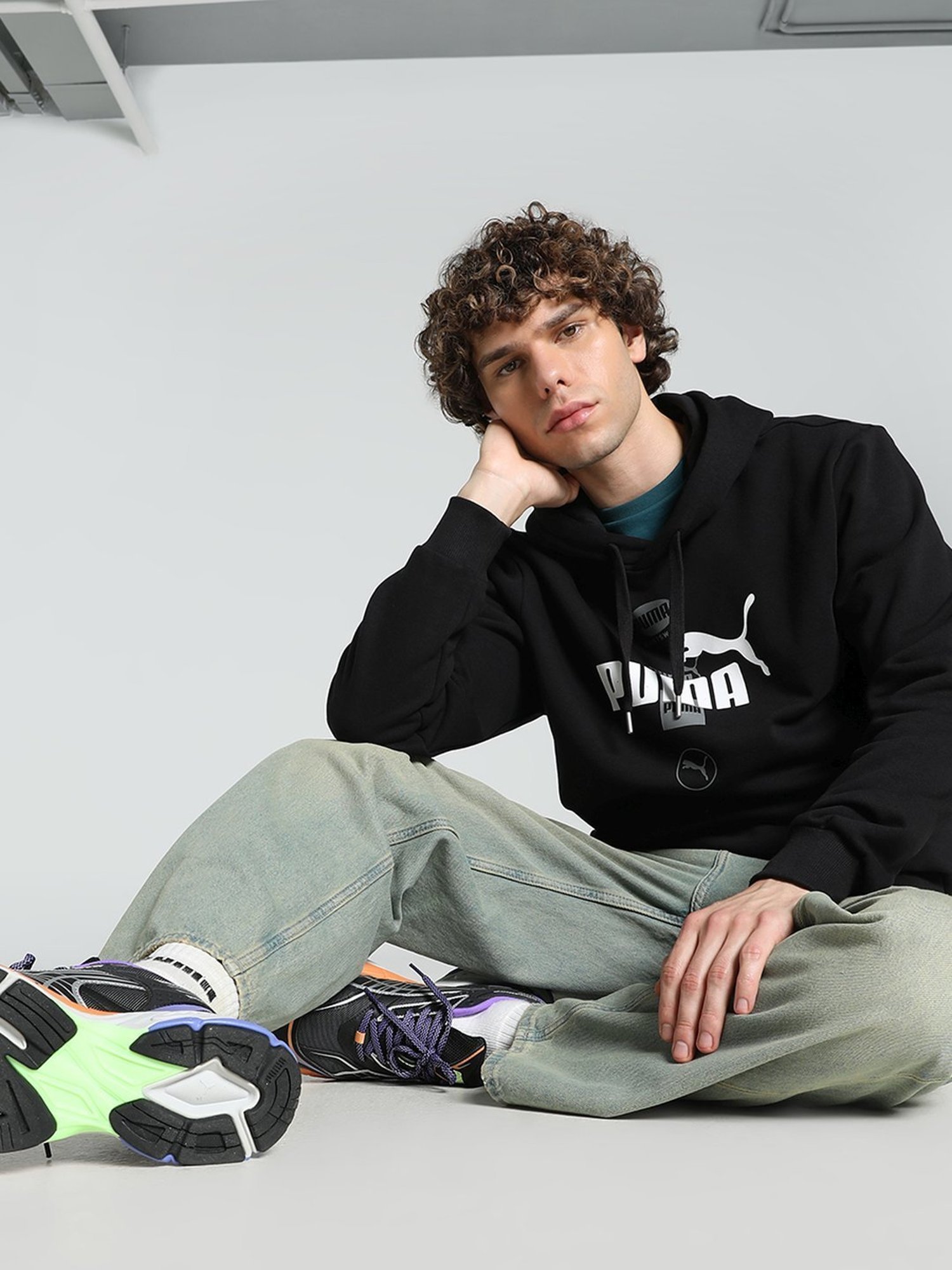 Spykar Red Slim Fit Sweatshirt