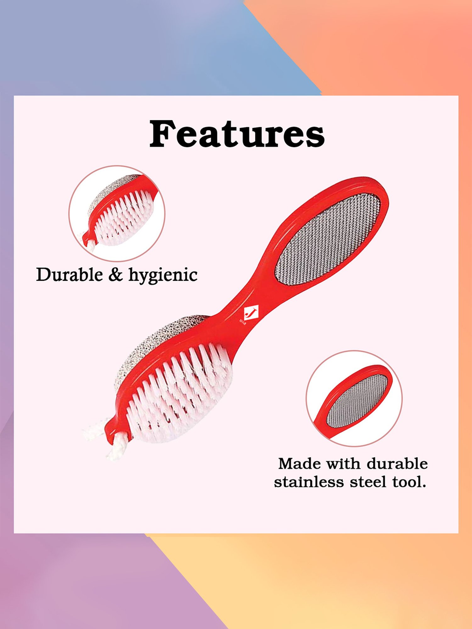 Raaga Professional Pedicure & Manicure 6 Step Single Use Kit Strawberry - 6 Sachets