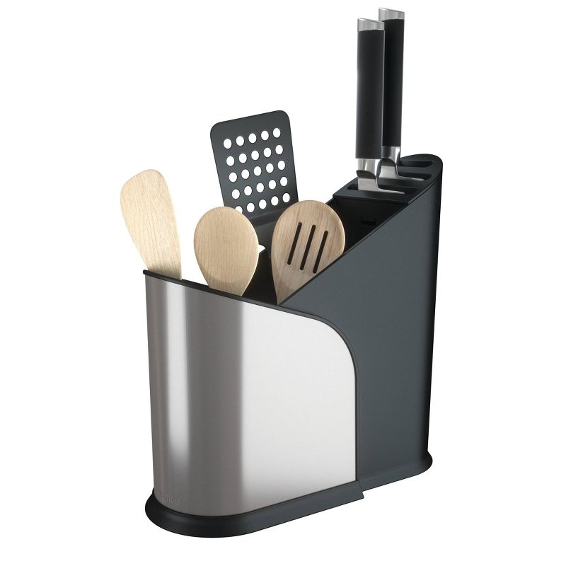 Plastic Furlo Expanding Utensil Holder Black - Umbra