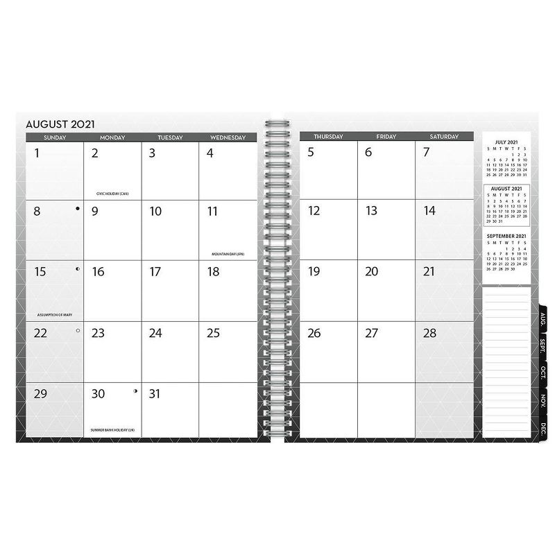 2021-22 17 Month Deluxe Planner 9.5" x 11" Office - Wells St. by Lang