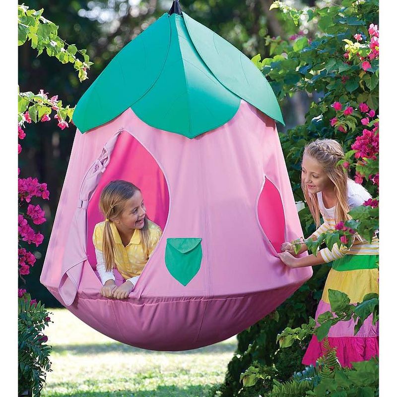 Magic Cabin - Outdoor Tent with Lights for Kids, Blue