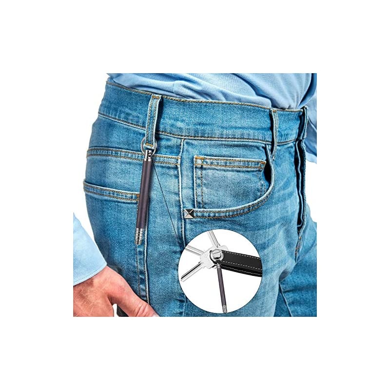 Pieces Portable Titanium Toothpicks Pocket Toothpick Metal Toothpick Holder for Outdoor Picnic and Camping (Purple)