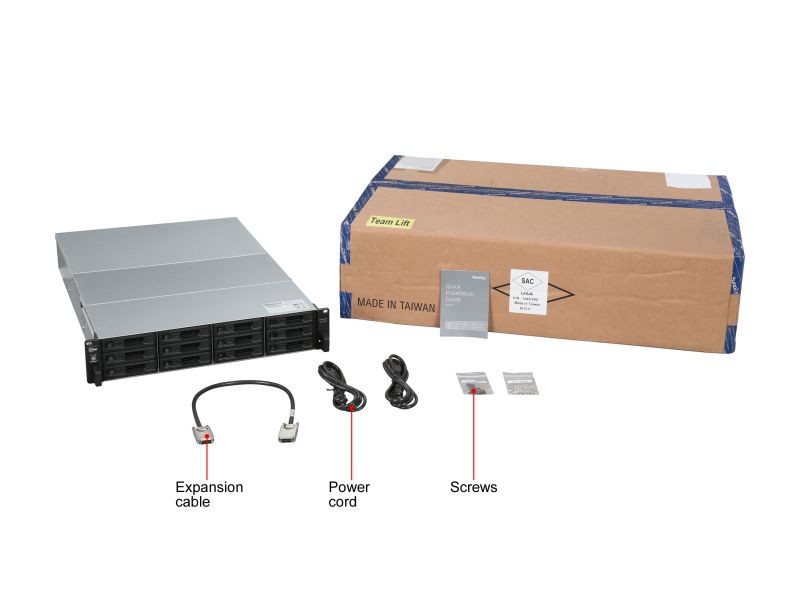 Synology RX1217RP Redundant Power Expansion for RackStation (Diskless)