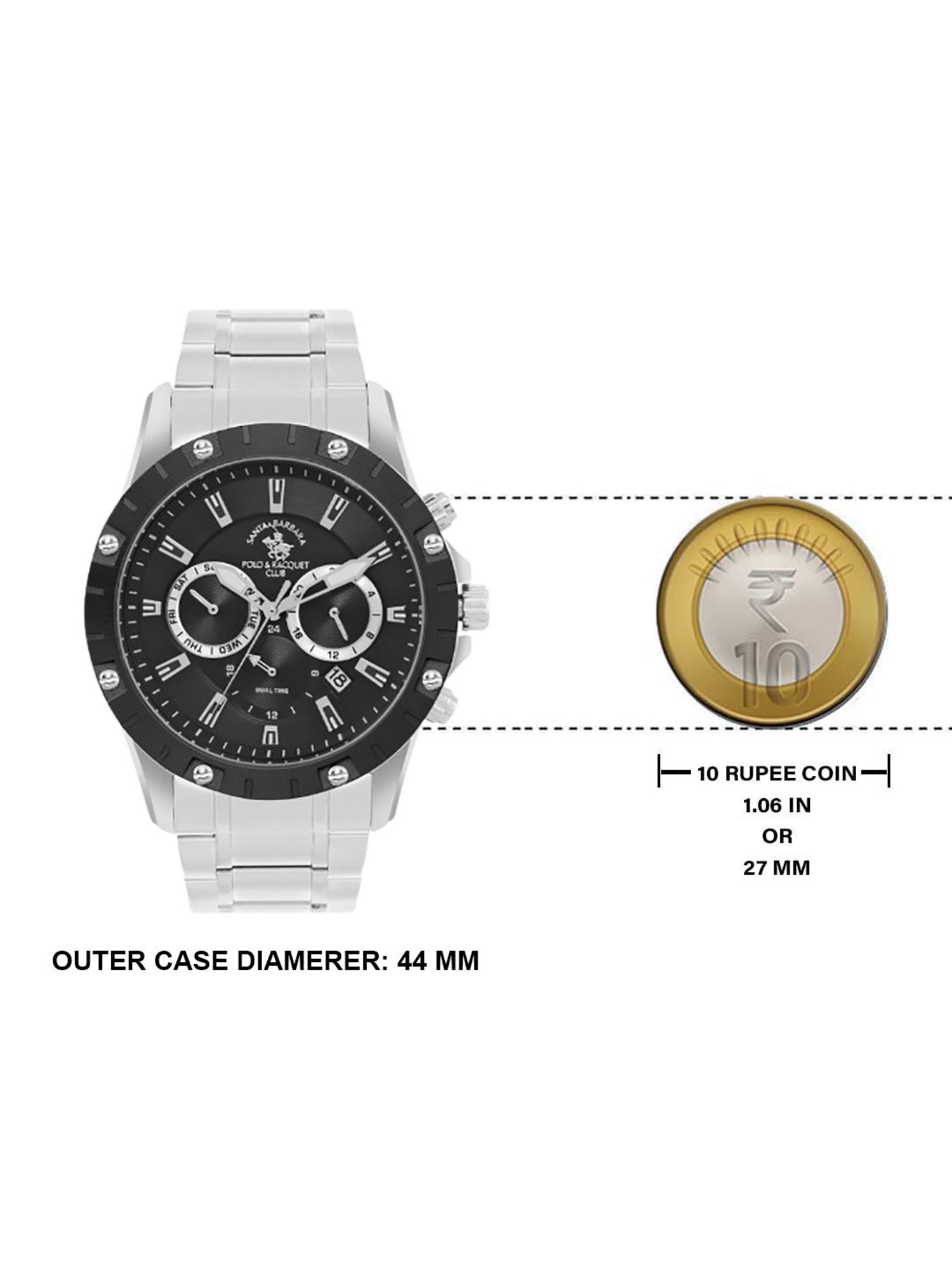 Santa Barbara Polo & Racquet Club SB.1.10545-1 Chronograph Watch for Men