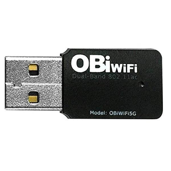 Obihai OBIWIFI5G 2.4 / 5 GHz Wireless 802.11AC Adapter for OBi200, OBi202, OBi1022, OBi1032, OBi1062
