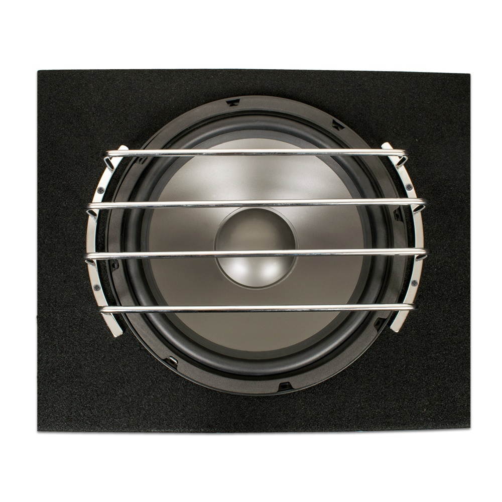 2 Goldwood Sound BAR-12 Chrome Steel Bar Tube Grills for 12" Speaker Woofers