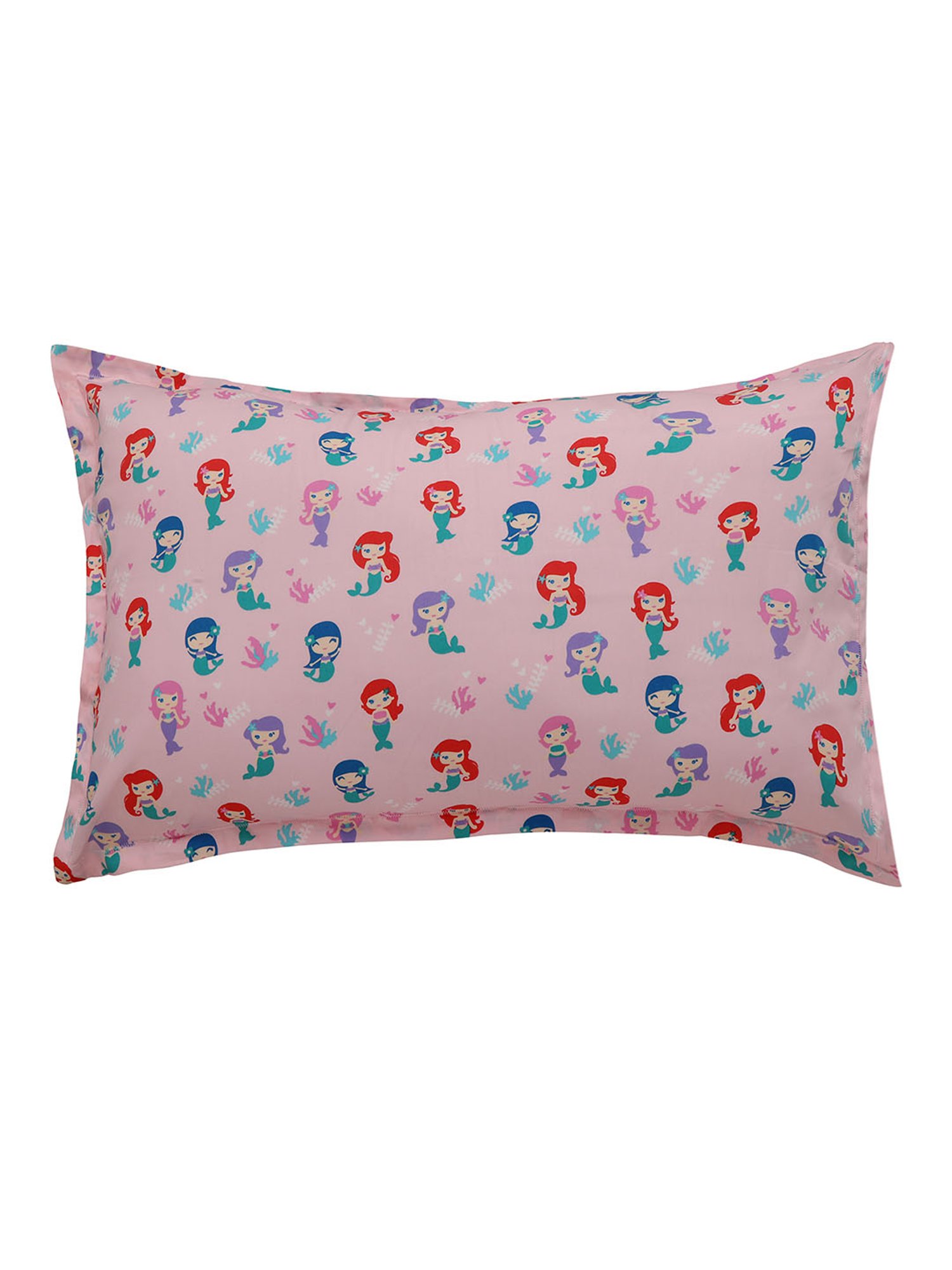 Nigh Nigh Mermaid Baby Pink Cotton 300 TC Kids Bed Linen Set