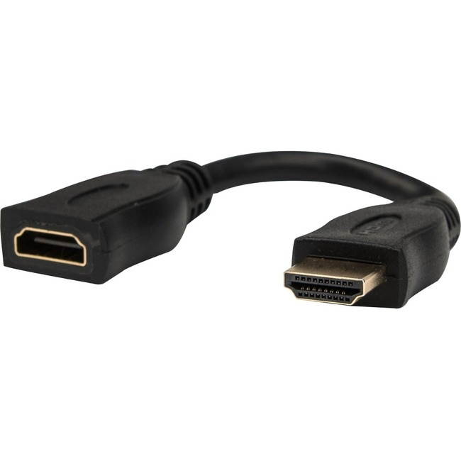 Rocstor 6in High Speed HDMI Port Saver Cable M/F - Ultra HD 4k x 2k HDMI Cable