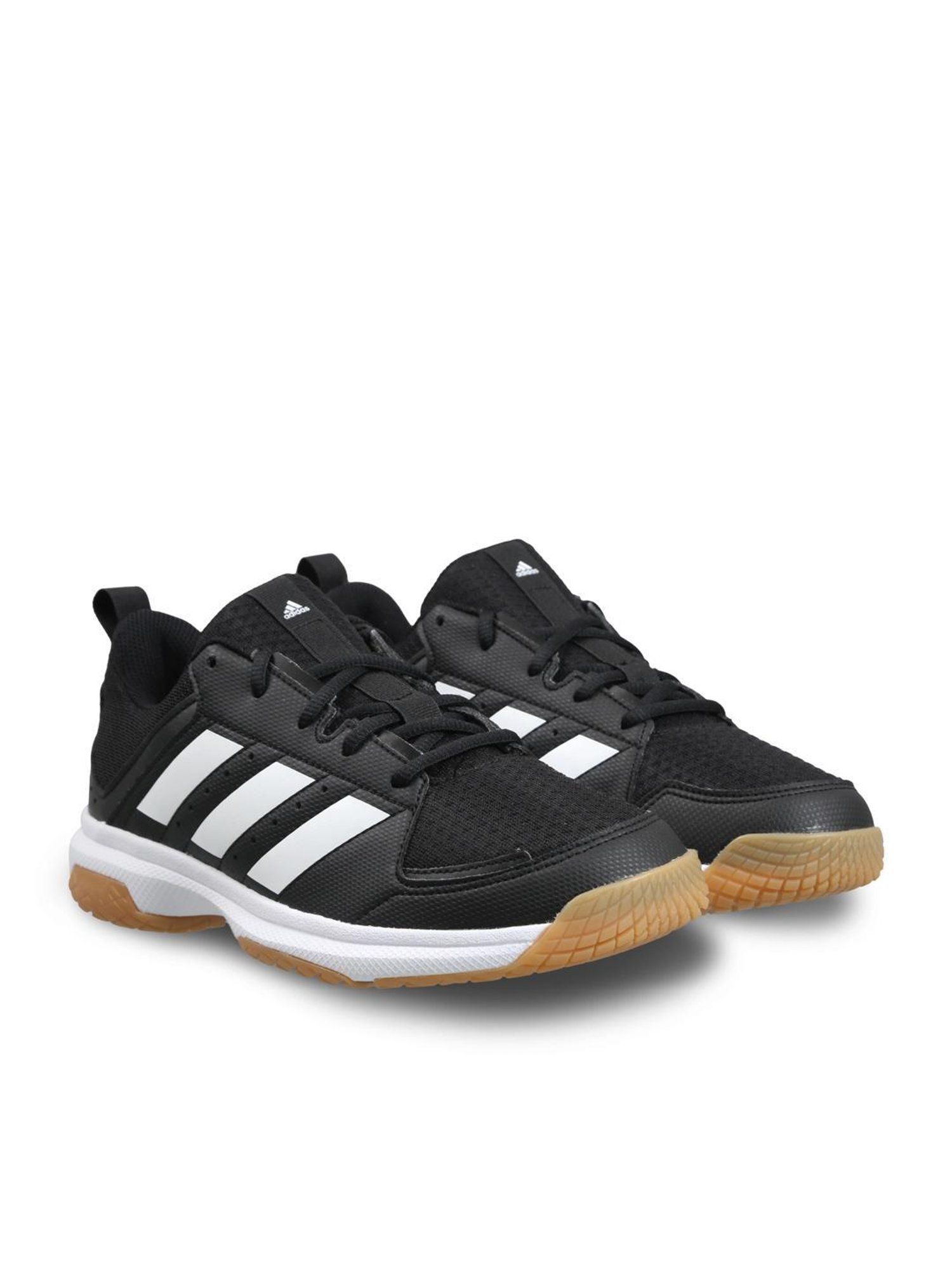 Adidas Women's Ligra 7 Black Indoor Court Shoes