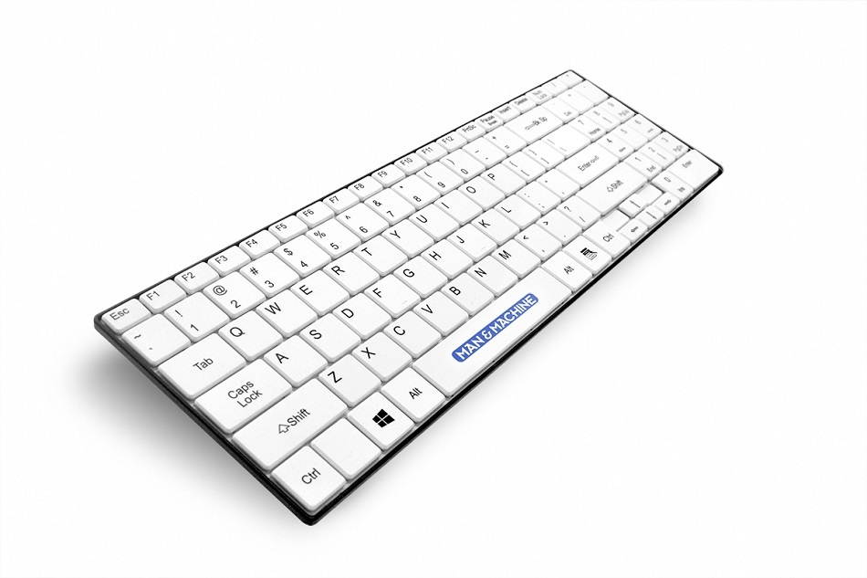 MAN & MACHINE ITSC/W5 ITSCOOL KEYBOARD (WHITE) - OPEN STYLE, WASHABLE, VALUE KEYBOARD. QUICK DISCONNEC