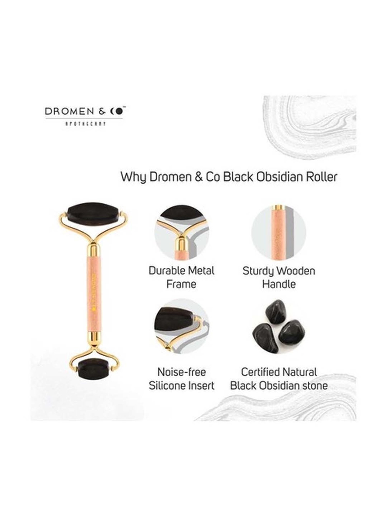 HofB- House of Beauty Quartz Roller - 1 Pc