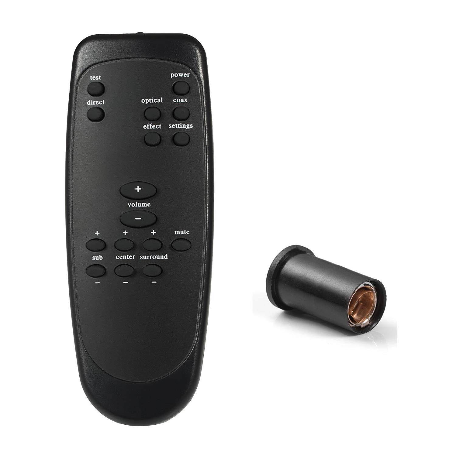 Remote Control for Logitech Z5500 Z-5500 Z5450 Z-5450 Z680 Z-680 Computer System Speaker with Fuse Holder