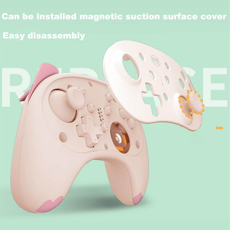 IINE Cat 4nd Wireless Controller For Nintendo Switch /Switch Lite Gamepad Joystick Voice Wake UP Headphone Plug