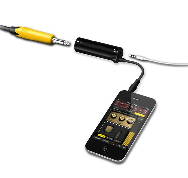 2PCS Guitar Link Cable Adapter Audio Interface Converters Guitar Pedal Effects Tuner Cable