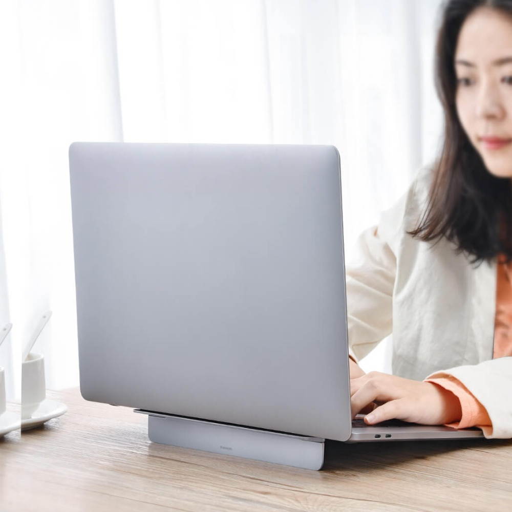 Xiaomi Youpin Baseus Laptop Stand 8&deg; Inclination Angle for 11.6-17 inch Laptop Slim Stand Adjustable Aluminum Laptop Riser