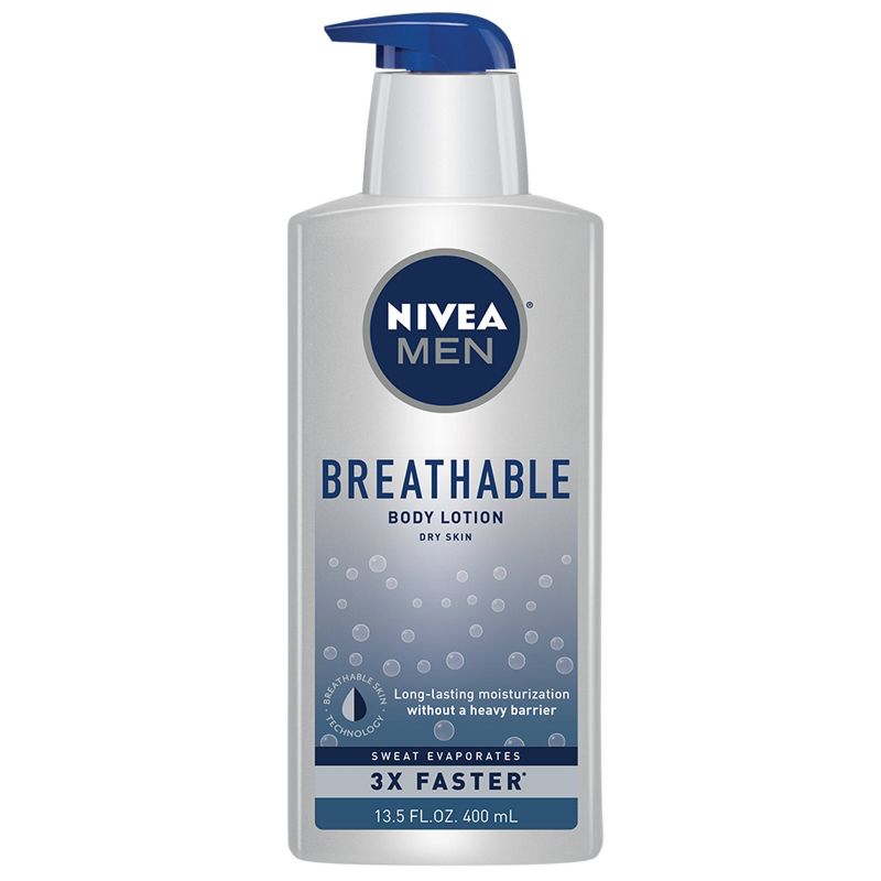 NIVEA Men Breathable Body Lotion - 13.5 fl oz