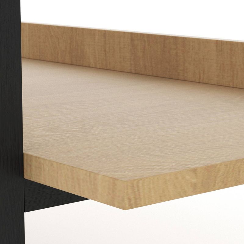 65" Emery 4 Tier Shelf Bookcase Light Wood - RST Brands