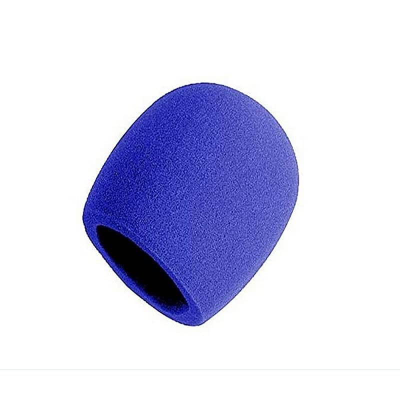 Foam BallType Microphone Windscreen Blue