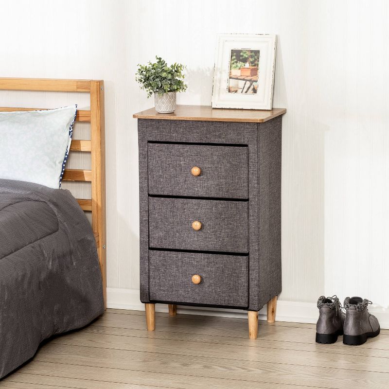 RealRooms Hopa Single Door Pantry Organization, Kitchen Organizer, Ivory Oak