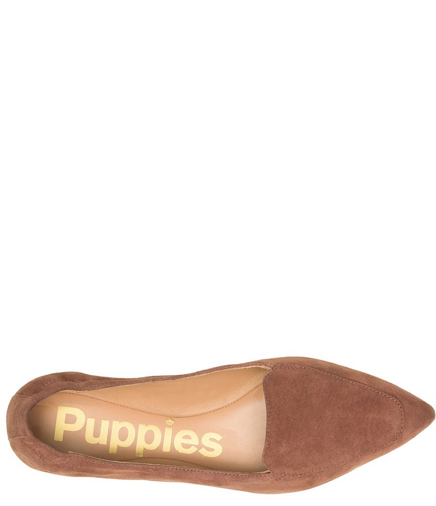 Hush Puppies Hazel Pointe Suede Loafers
