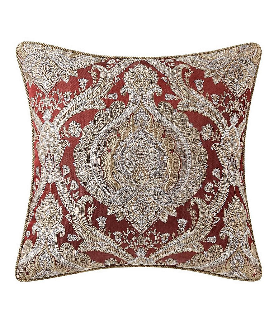 Rose Tree Norwich Damask Square Pillow