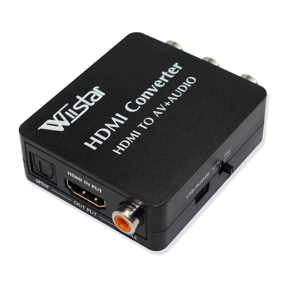 HDMI to AV RCA SPDIF Optical Toslink COAXIAL 1080p Video Audio Converter For DVD PS3 PS4