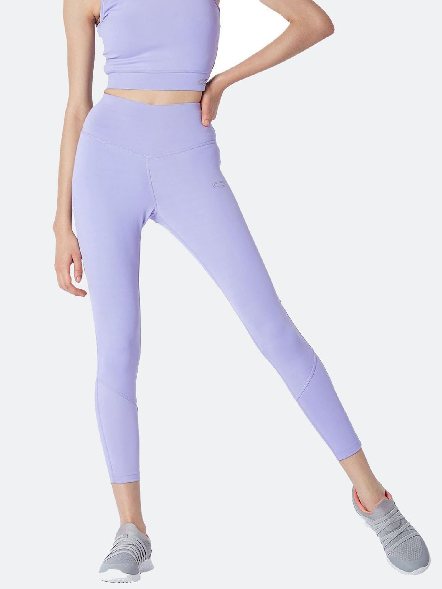 SILVERTRAQ Lavender Relaxed Fit Leggings